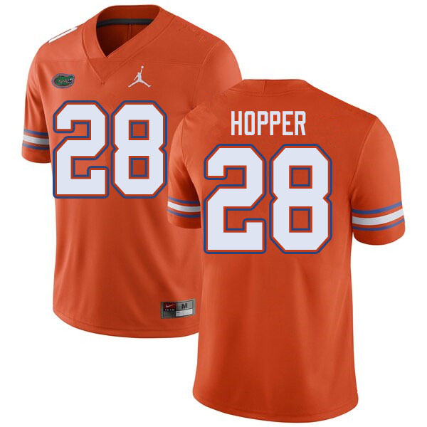 Jordan Brand Men #28 Ty'Ron Hopper Florida Gators College Football Jerseys Sale-Orange